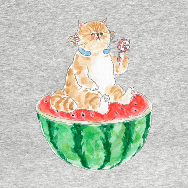 Cool Off Kitty by TOCOROCOMUGI